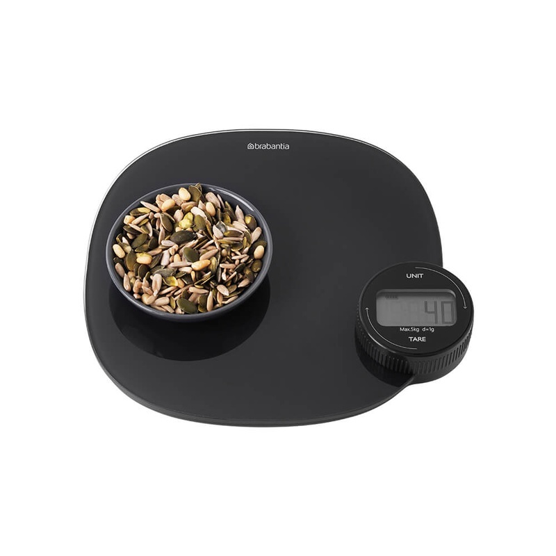 Brabantia Kitchen Scales (gris fonc)