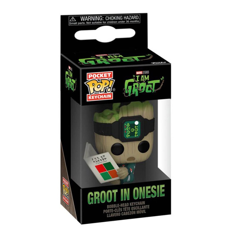 Je suis Groot Groot Pjs avec Book Pop! Porte-cls