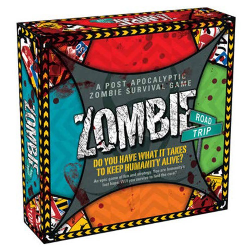 Jeu de plateau de road zombie