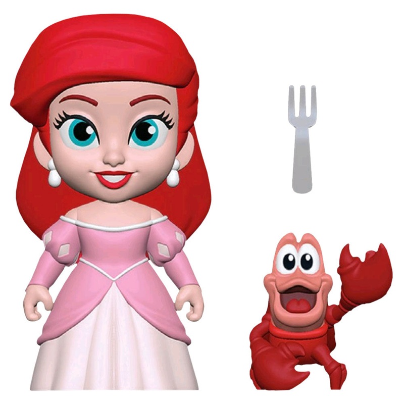 La petite sirne Ariel Princess 5 toiles en vinyle