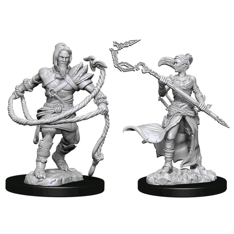 Mg Miniatures non peintes Stoneforge Mystic & Kor Hookmaster