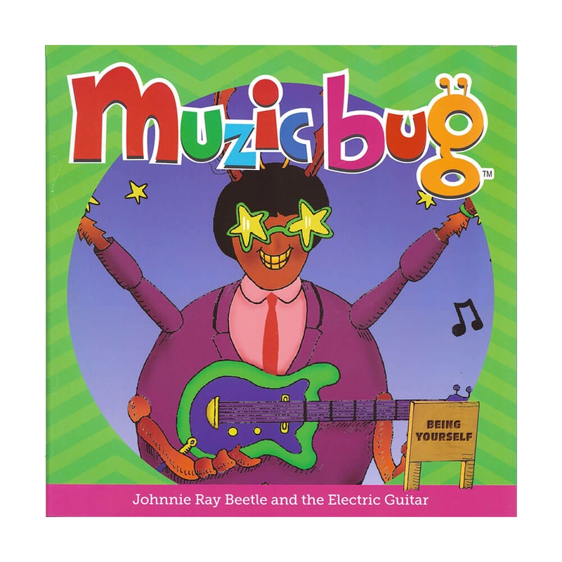 Muzicbug Johnnie Ray Beatle et le livre de guitare lectrique