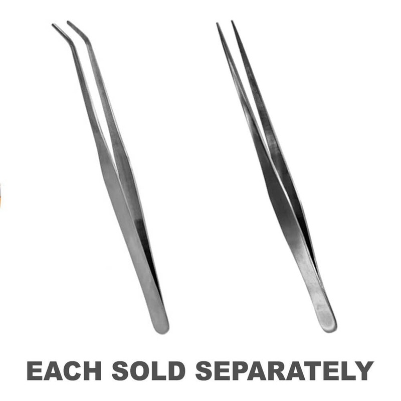 Outils de passe-temps Twezers en acier inoxydable 175 mm