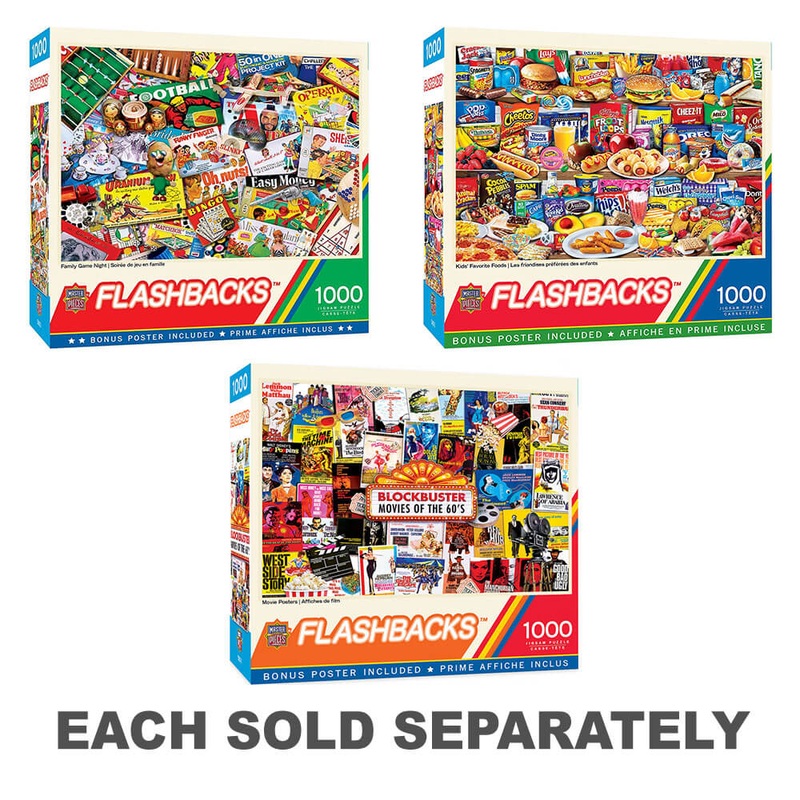 Puzzle Flashbacks 1000pc Puzzle