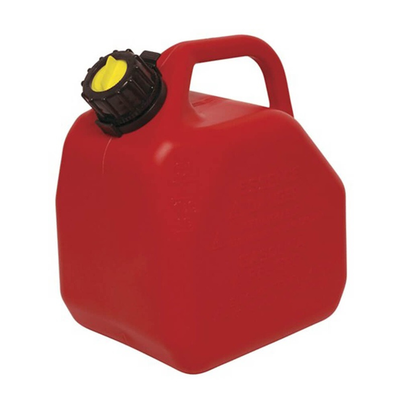 Sceptre 5L Jerry Cans carburant peut auto-ventilation (250x215x155mm)