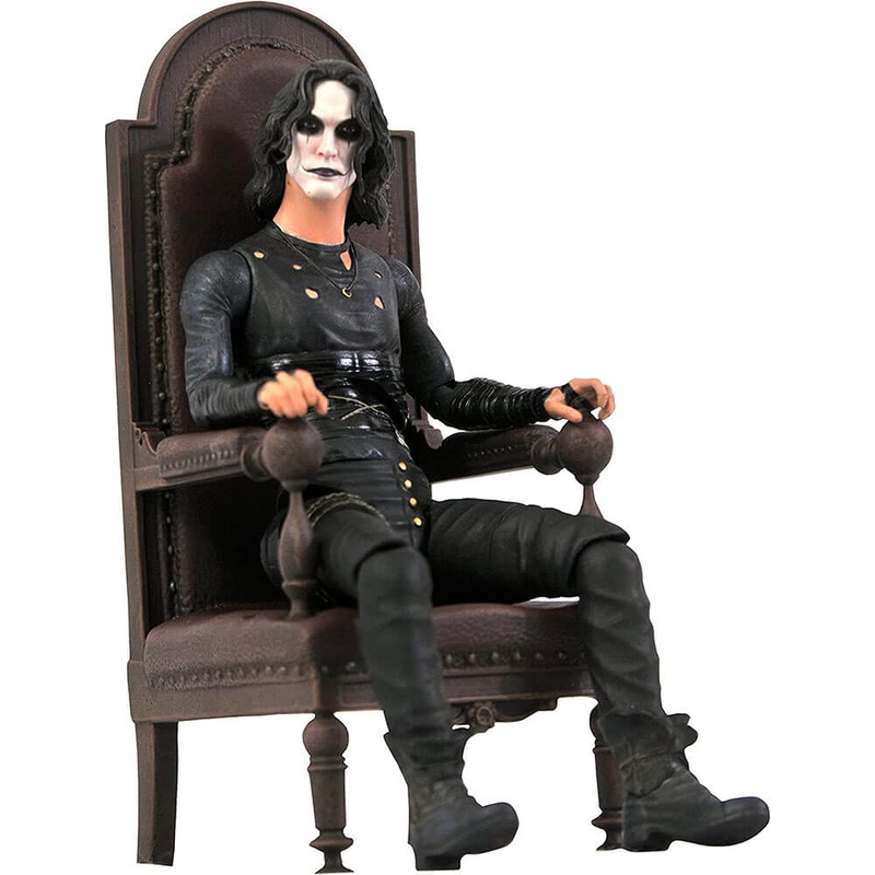 The Crow Crow en chaise SDCC 2021 US Exclusive Deluxe Figure de luxe