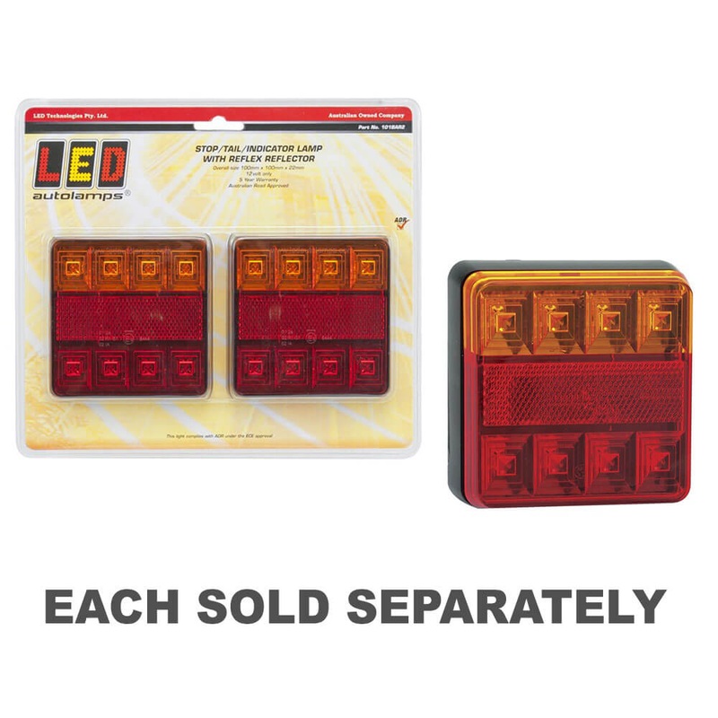 Rougere  LED Traileur LED Set Combo (100x100mm)