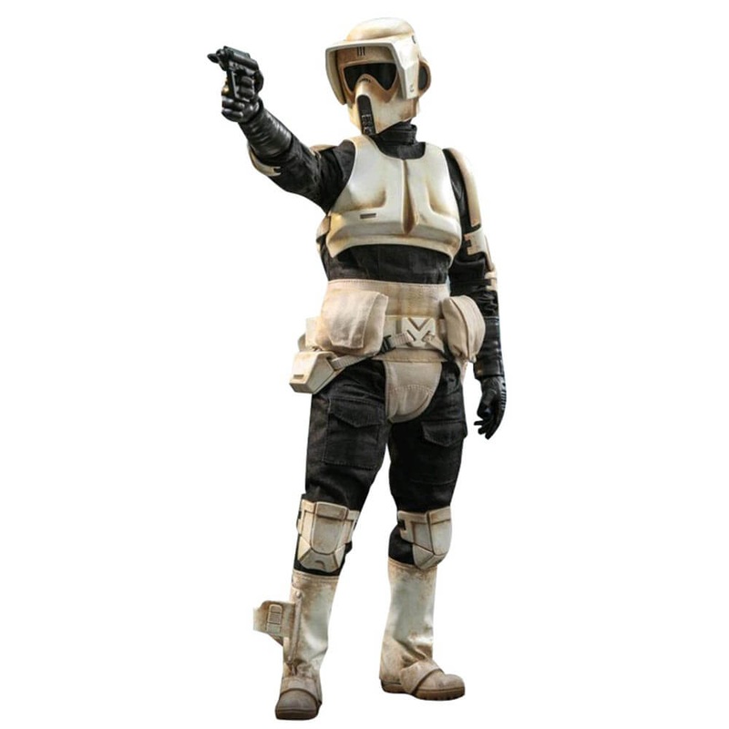 Star Wars The Mandalorian Scout Trooper 1: 6 Action  chelle