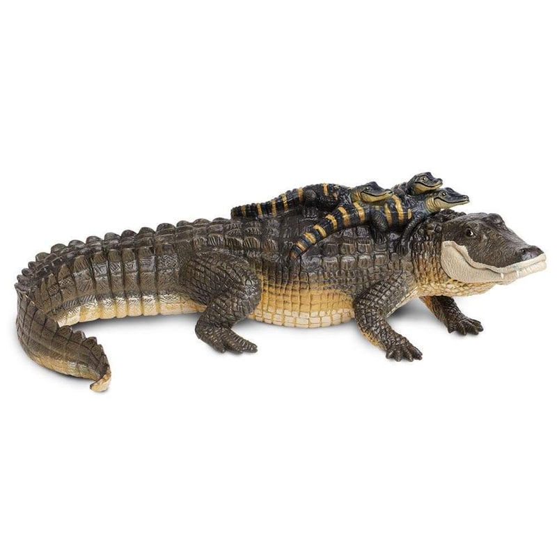 Alligator with Babies Toy
