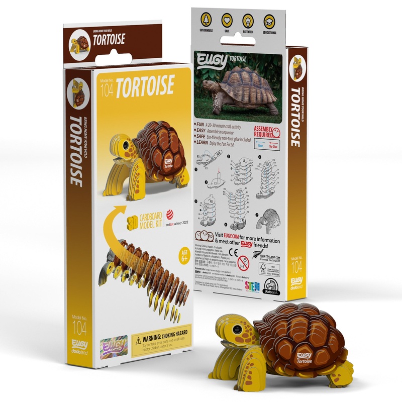 EUGY Tortoise 3D Puzzle
