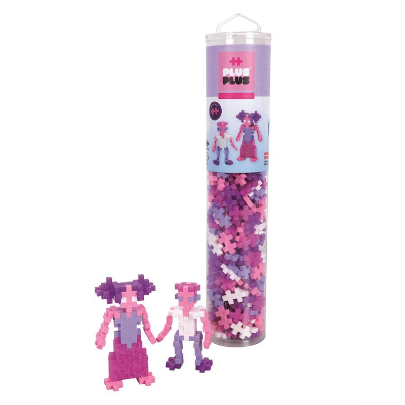 240 pc Plus-Plus Glitter Tube