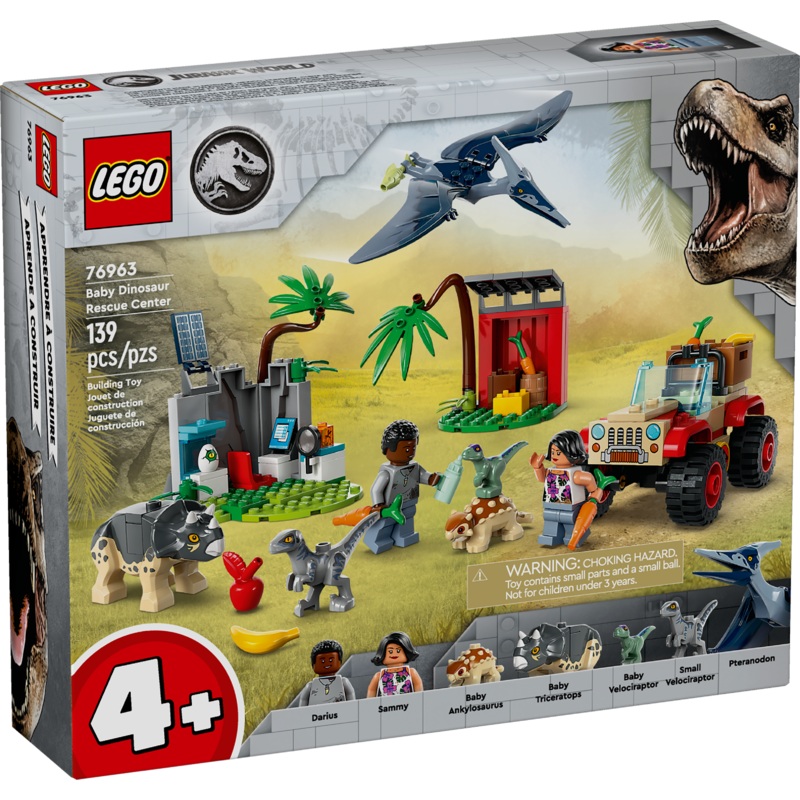 76963 Baby Dinosaur Rescue Center