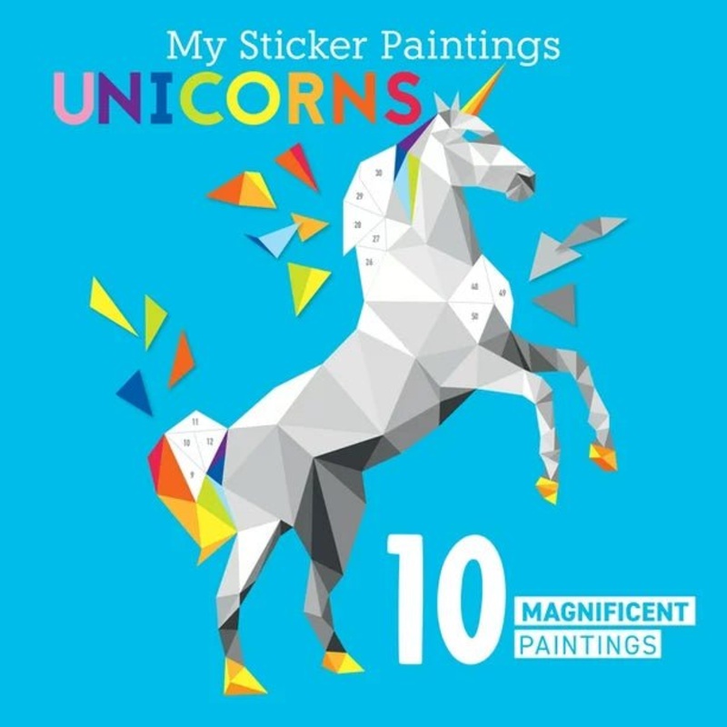Activity Book - My Sticker Paintings: Unicorns