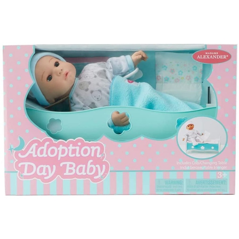 Adoption Day Baby Boy - Light Skin/Blue Eyes Doll