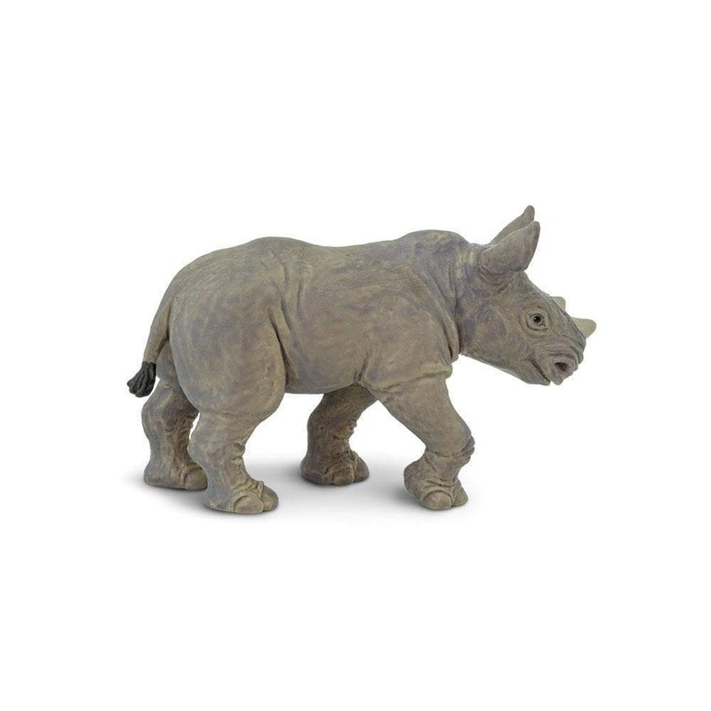 White Rhino Baby Toy