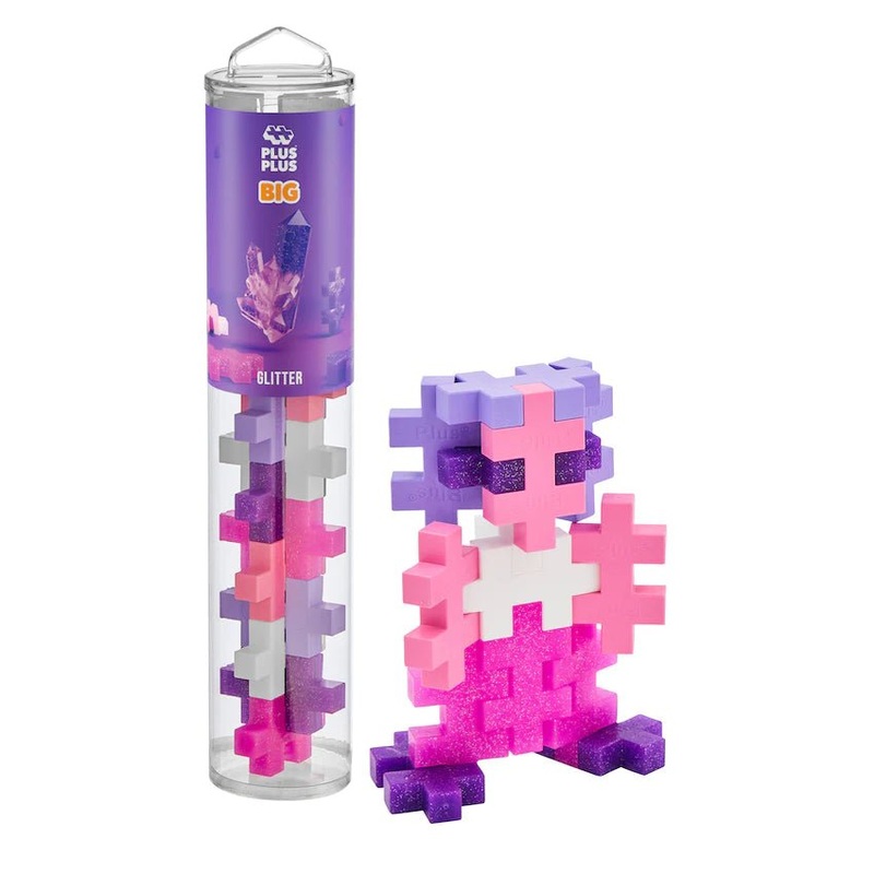 15 pc Plus-Plus BIG Glitter Tube