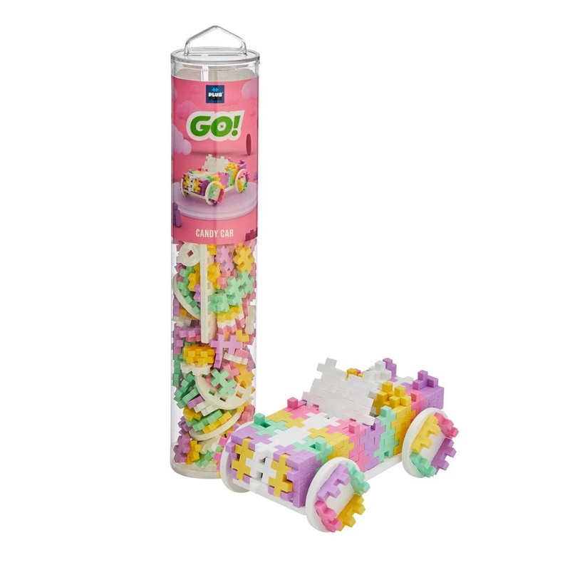 200 pc Plus-Plus Tube - Color Cars - Candy