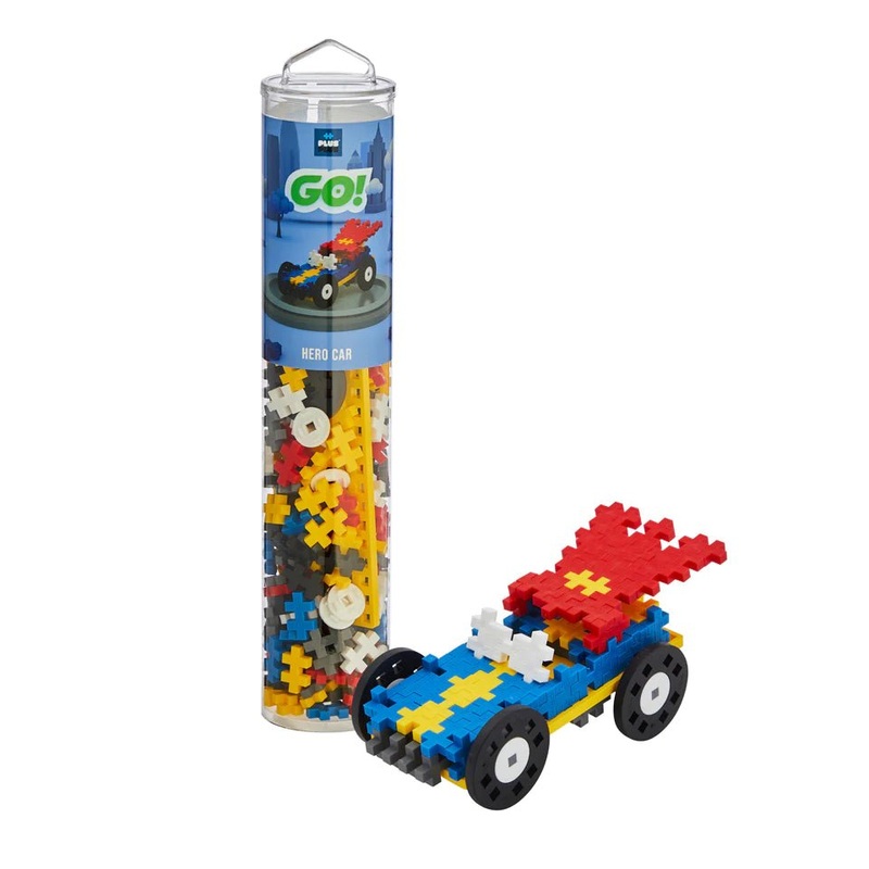 200 pc Plus Plus Tube - Color Cars - Hero