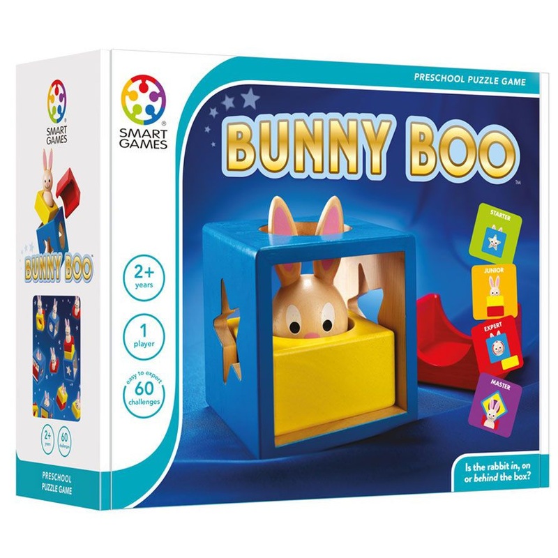 Bunny Boo Peek-a-Boo Preschool Puzzle Game