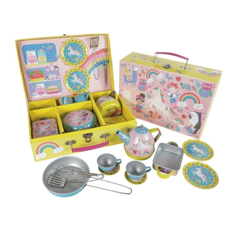 Tea Set - Rainbow Fairy Musical 12 pc
