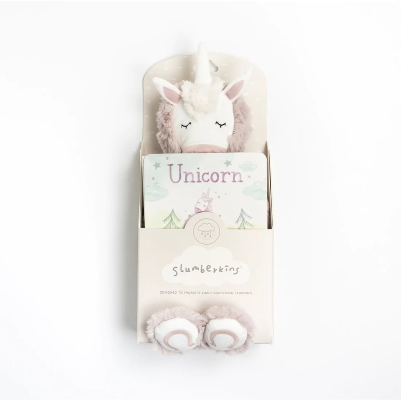 Unicorn Snuggler, Board Book, and Affirmation Card
