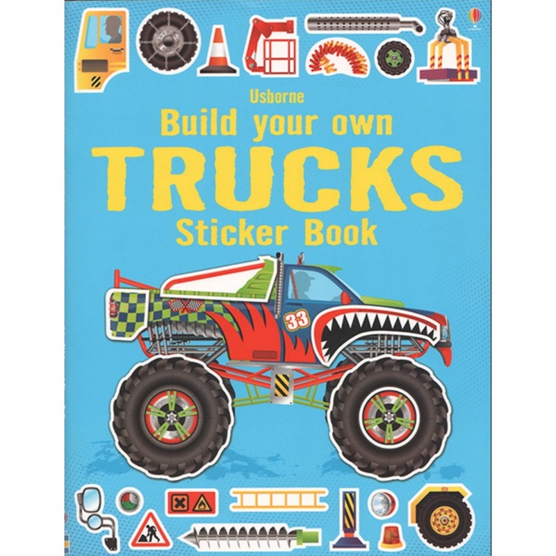 Build Your Own Truck Sticker Book