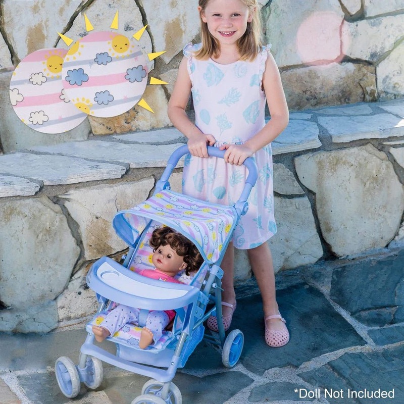 Adora Sunny Days Snack N Go Shade Stroller