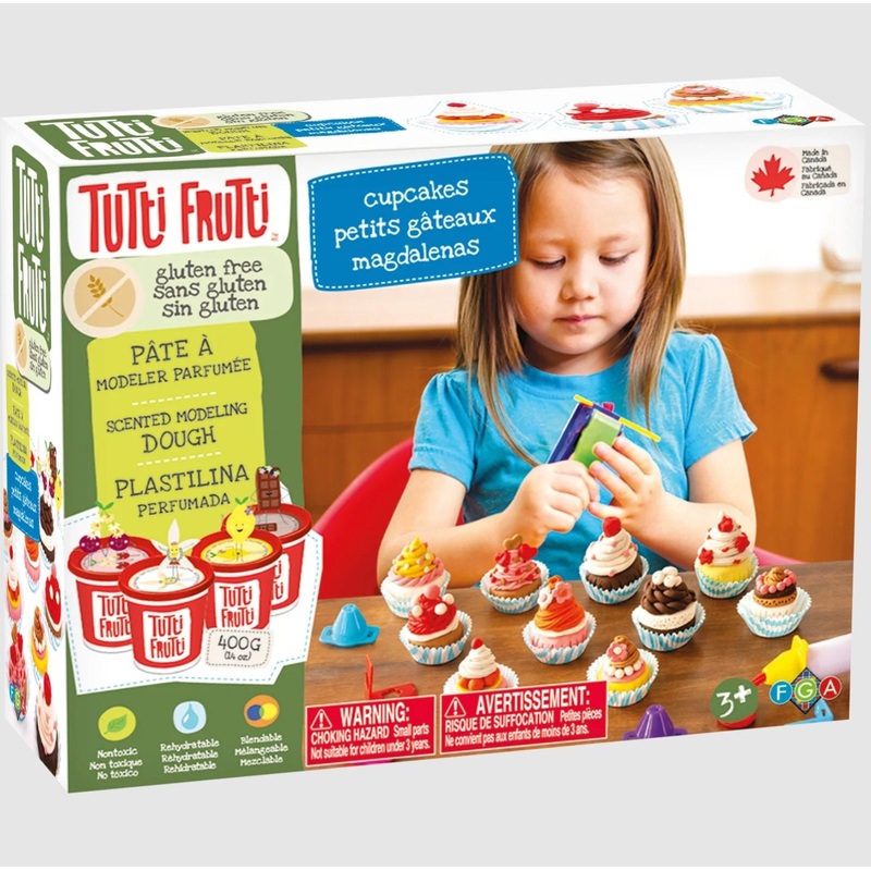 TUTTI FRUTTI CUPCAKES KIT - GLUTEN FREE - BAG