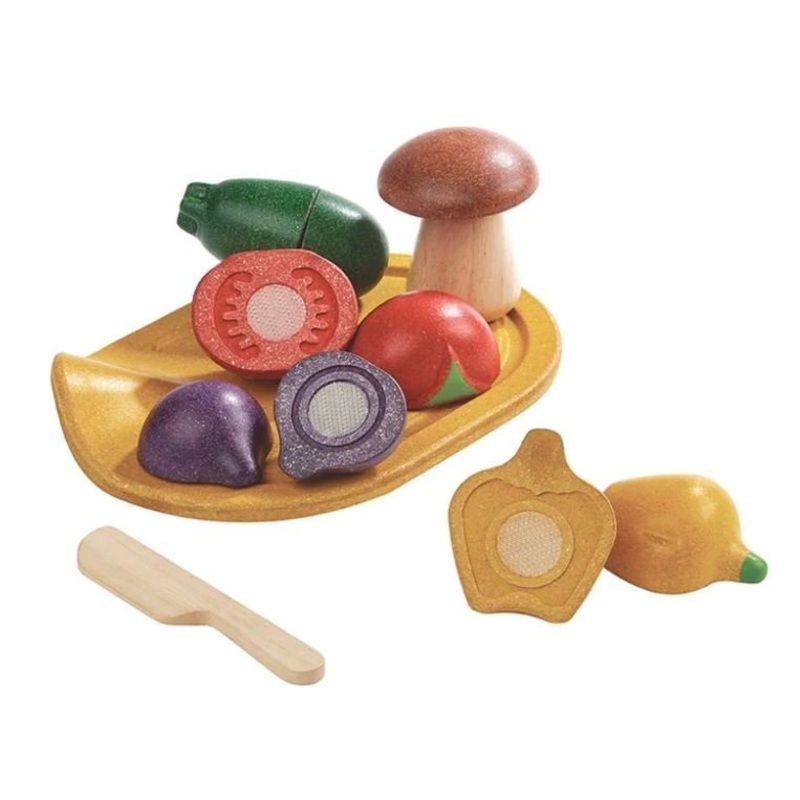 Assorted Pretend Play Vegetable Set