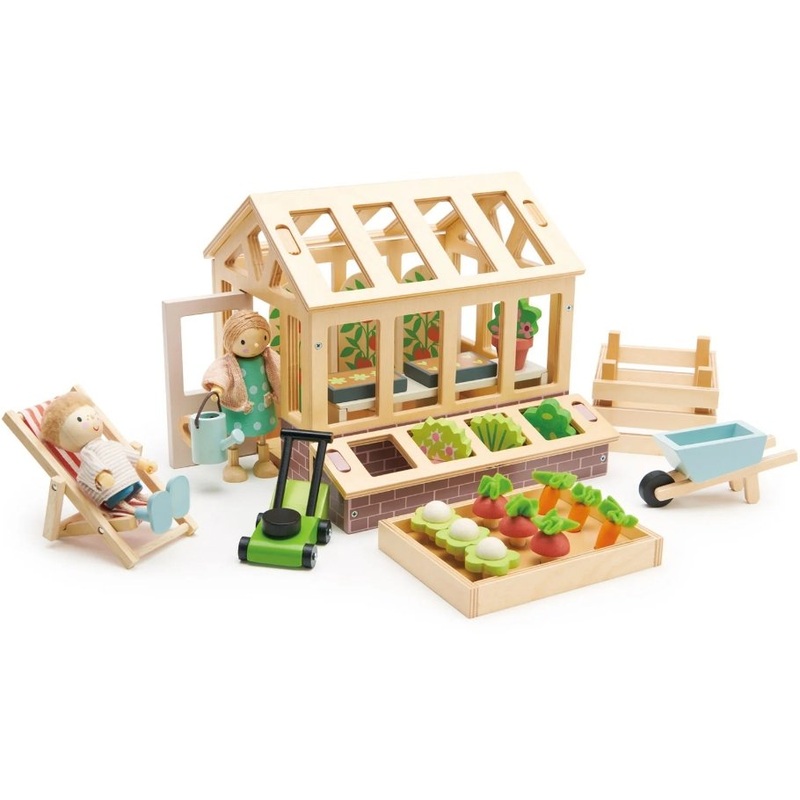 Tender Leaf Toys Greenhouse and Garden Set