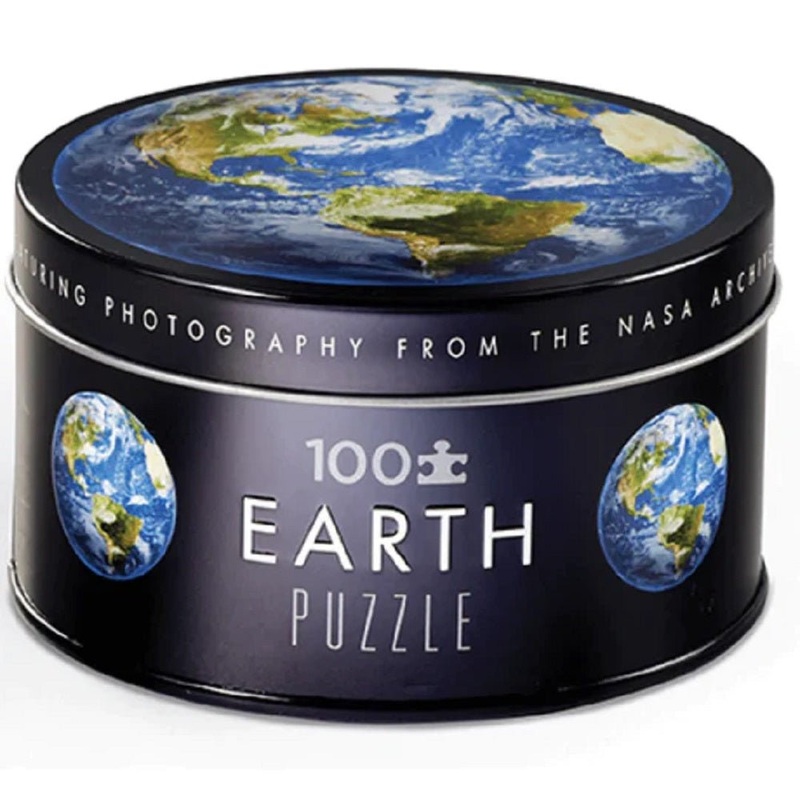 100 piece Tin Space Puzzle: Earth