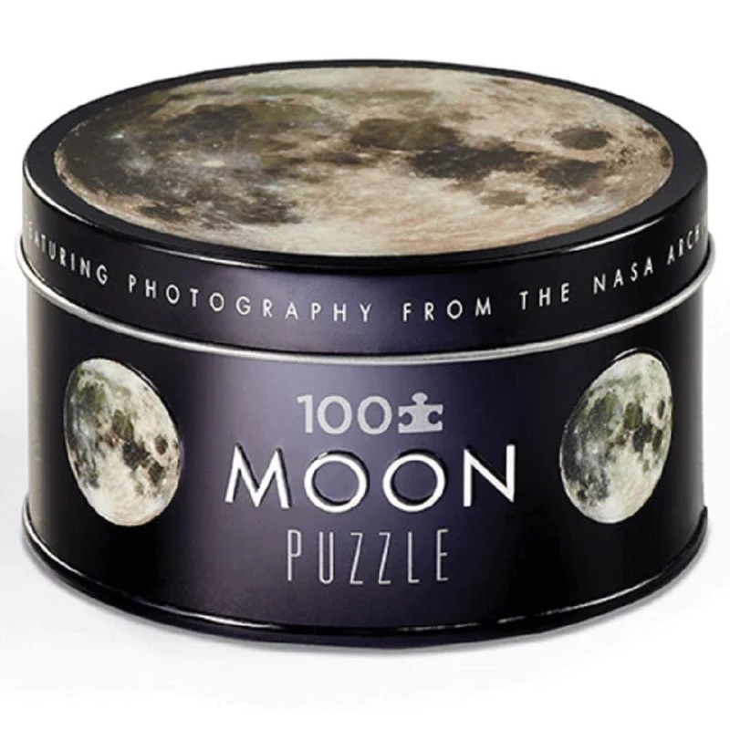100 piece Tin Space Puzzle: Moon