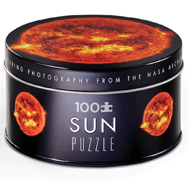 100 piece Tin Space Puzzle: Sun