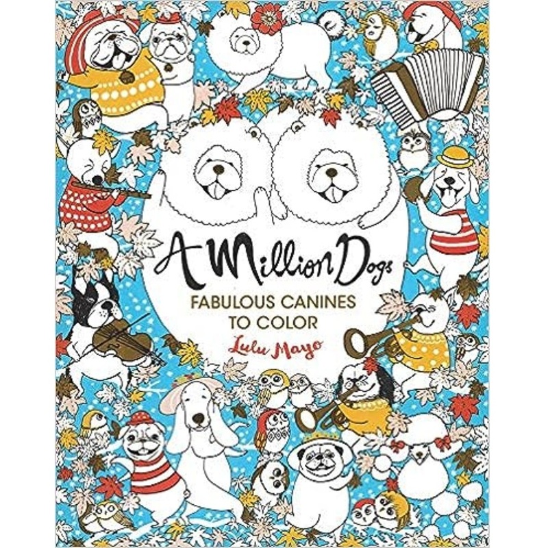 A Million Dogs Coloring Book