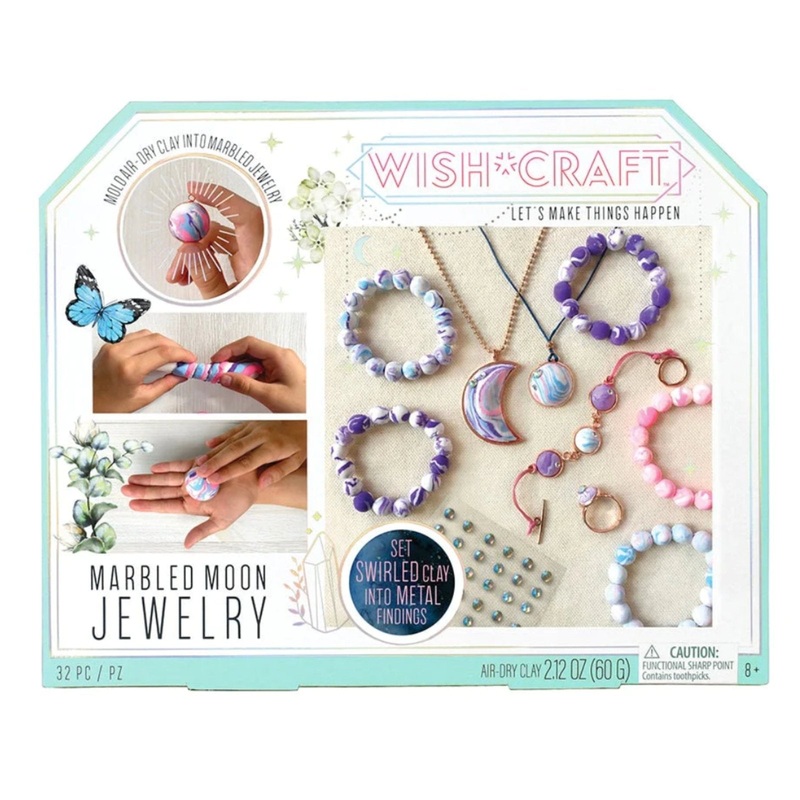 Wish*Craft Marbled Moon Jewelry