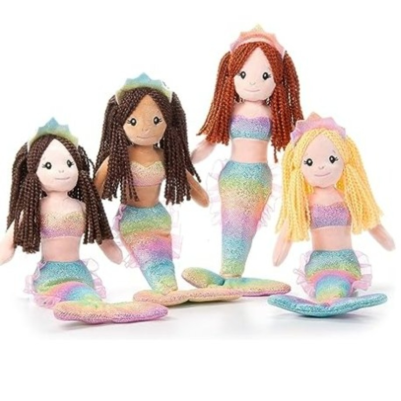 12" (32cm) Rainbow Ombrez Mermaid Asst