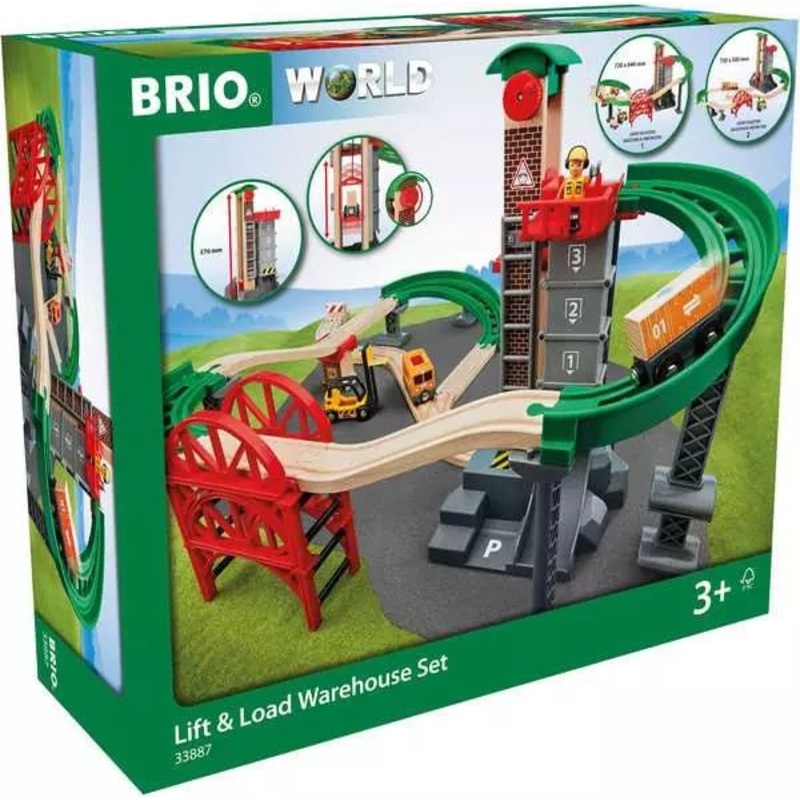 Brio - Lift & Load Warehouse Set