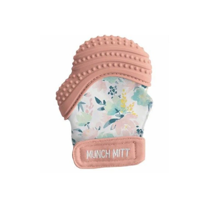 Malarkey Kids - Munch Mitt - Pink Peonies