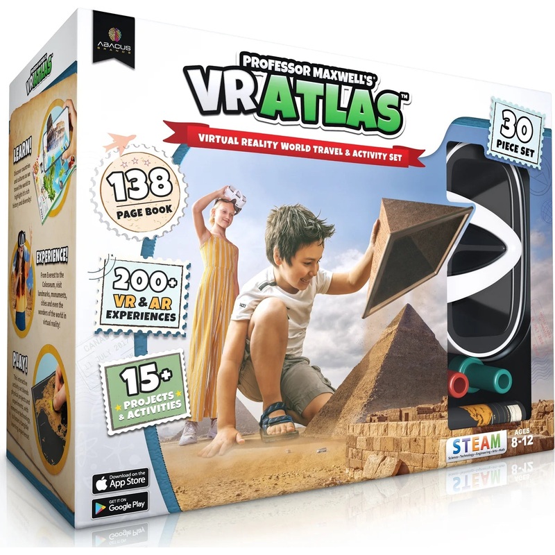 Professor Maxwell's VR Atlas - Virtual Reality Geography Kit