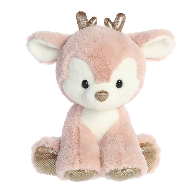 13" DASHING REINDEER - PINK