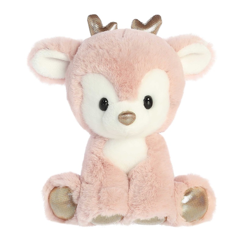 8" DASHING REINDEER - PINK