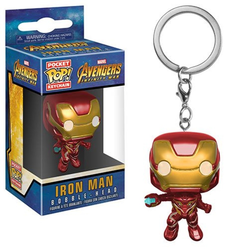 Funko - Avengers - Infinity War Iron Man - Funko Pocket Pop! Key Chain