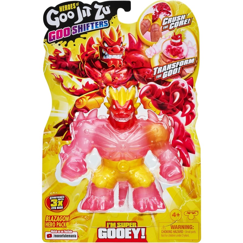Heroes of Goo Jit Zu - Goo Shifters Hero Pack Wave 1 - Series 7 - Blazagon