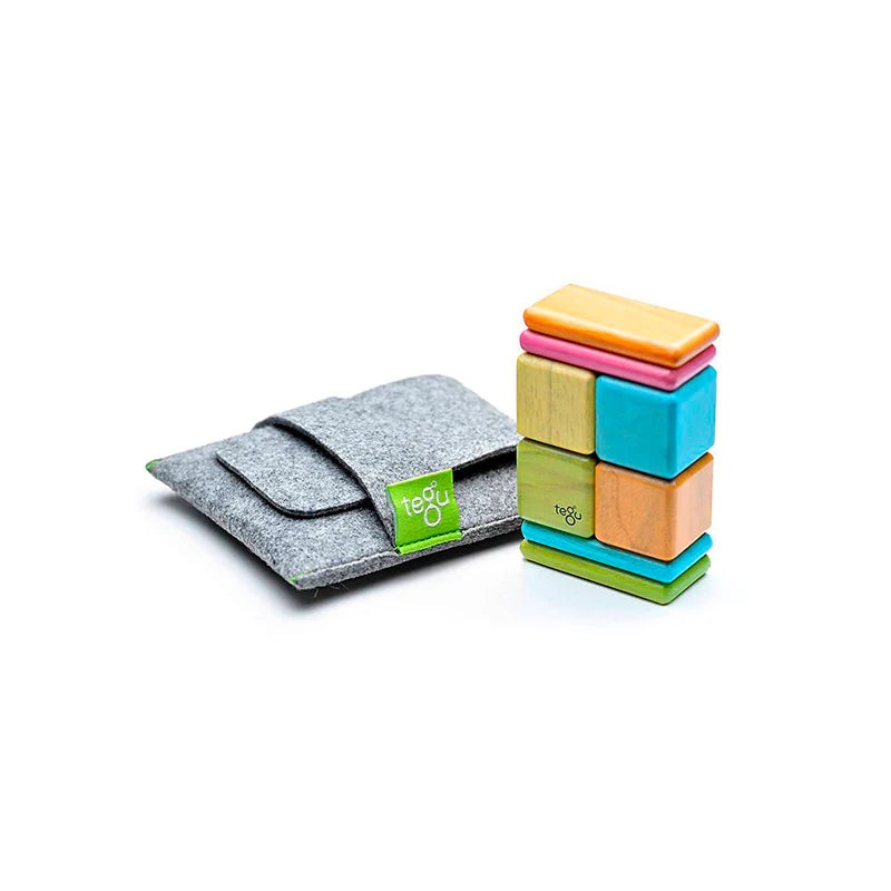 Original Pocket Pouch - Magnetic Wooden Block Set | Tints