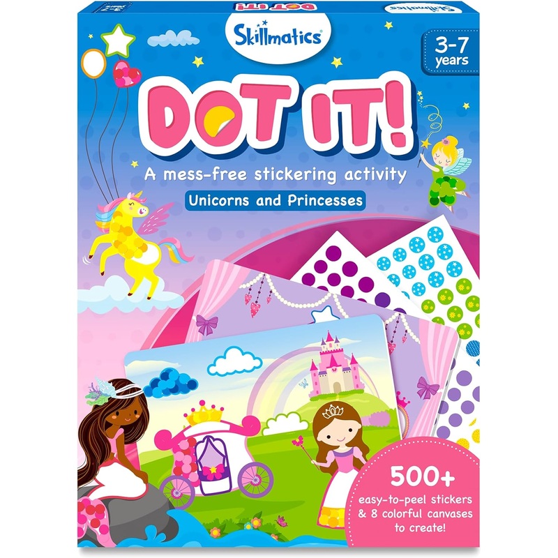 Skillmatics - Dot It Unicorn & Princess