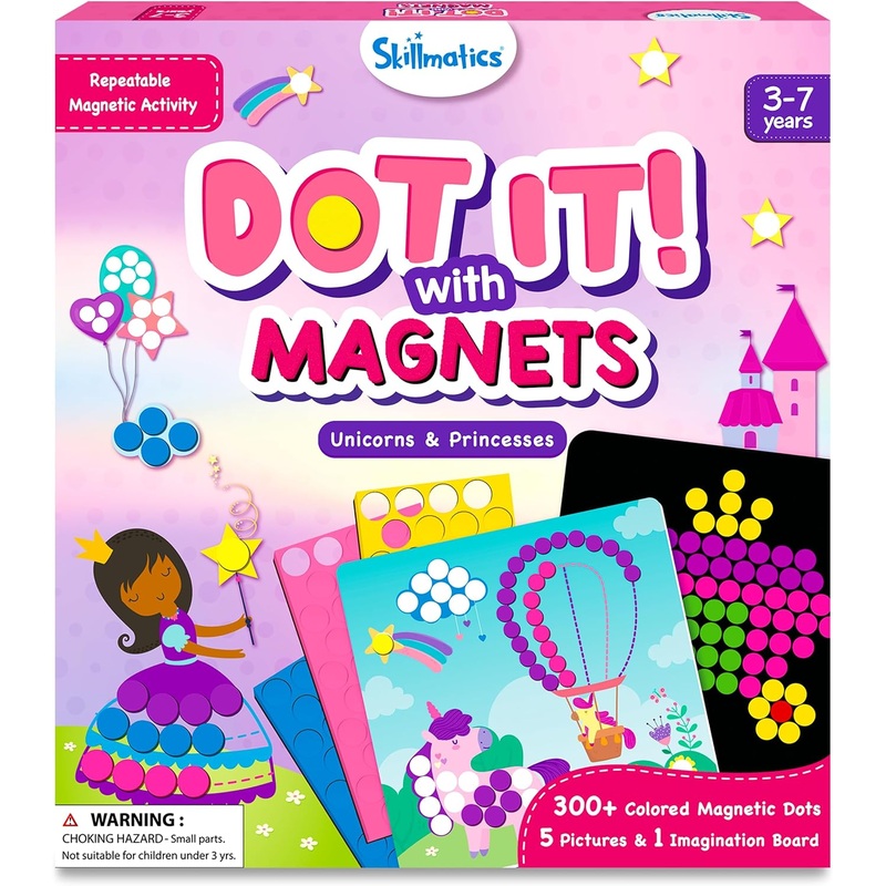 Skillmatics - Dot It with Magnets Unicorn and Princess