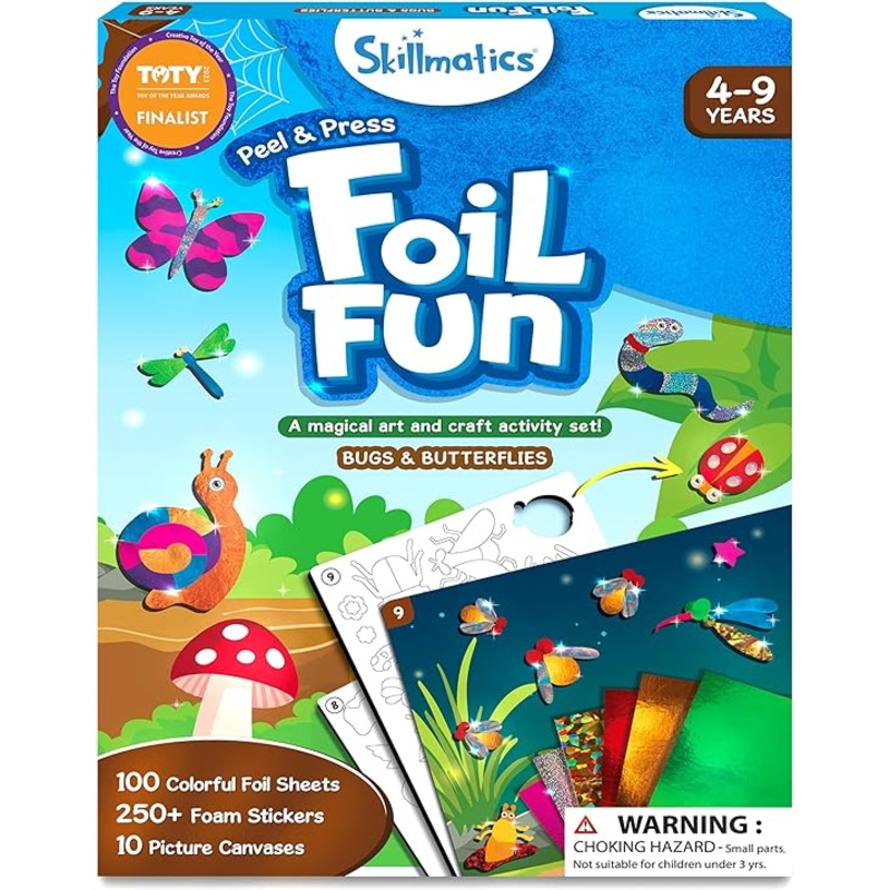 Skillmatics - Foil Fun - Bugs & Butterflies