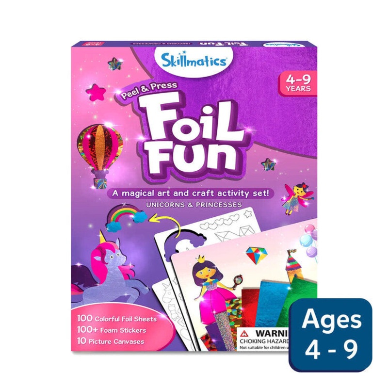 Skillmatics - Foil Fun - Unicorn and Princess