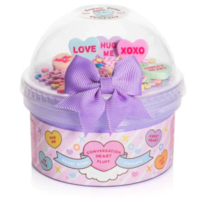 The Kawaii Company - Conversation Heart Fluff Slime