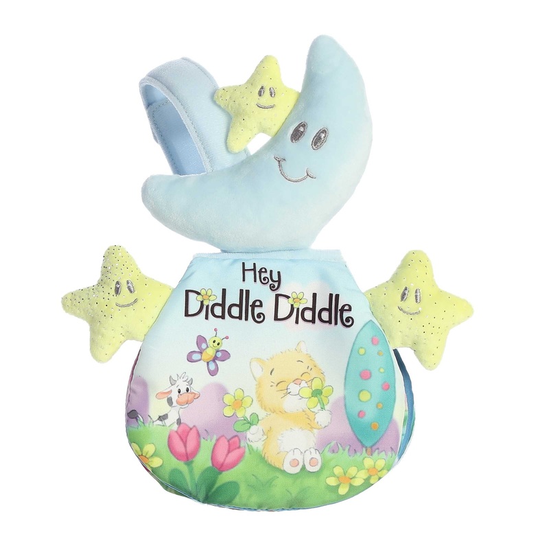9" Story Pals - Hey Diddle Diddle - Ebba Baby Soft Books